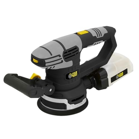 Fartools AJ 150B Exzenterschleifer, 450 W, Schleifdurchmesser 125 mm, Zweikomponentenbeschichtung