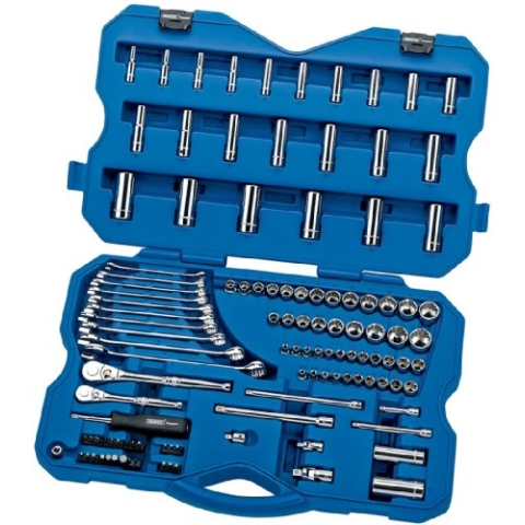 Draper 02364 Draper Expert 114 Piece 1/4, 3/8'' Sq. Dr. Tool Kit