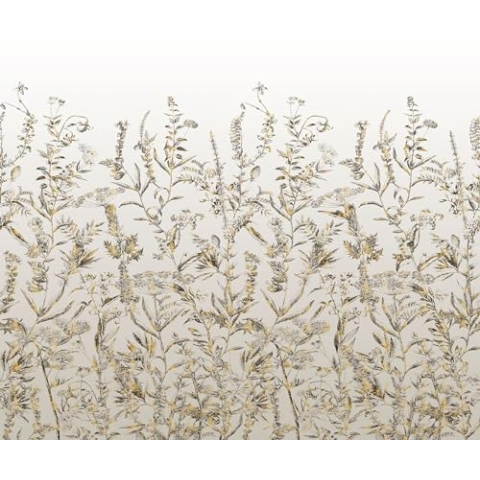 Komar Vlies Fototapete - Eldorado - Größe: 300 x 250 cm (Breite x Höhe) - Wiesenblumen, Tapete, Design, Wohnzimmer, Wanddekoration, Schlafzimmer, Blumen, floral - LJX6-028
