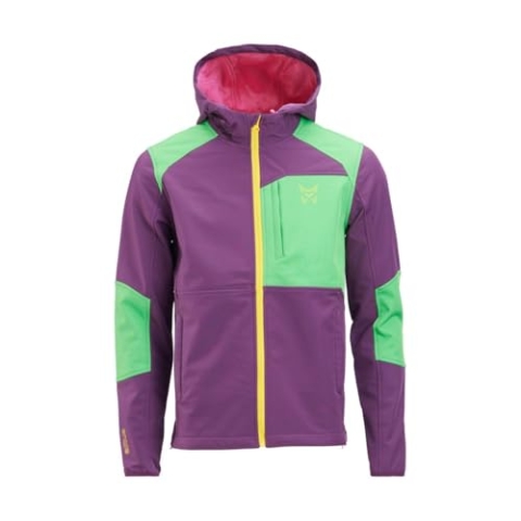 Chaqueta cortavientos soft Shell - C: PURPURA_ T: S