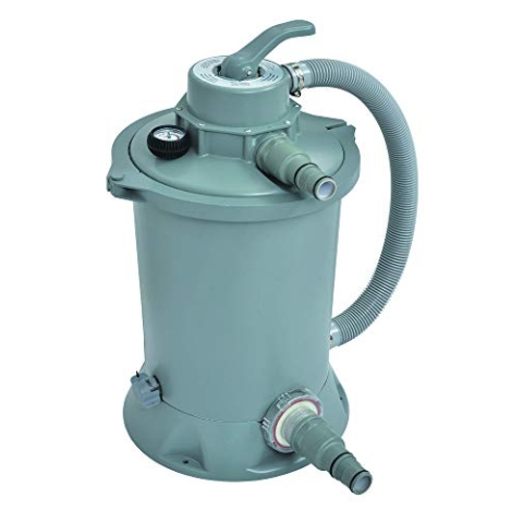 POOLEX - JL-P11358FR – Filtergruppe 3 m³/h (Filter + Umwälzpumpe) – Wasserdurchsatz 3,03 m³/h – 20 m³ – kompaktes Design