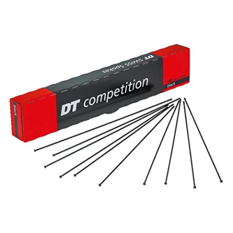 Dt Swiss Unisex – Erwachsene Speichen-2210728806 Speichen, Schwarz, 2.0x1.8x2.0x288 mm