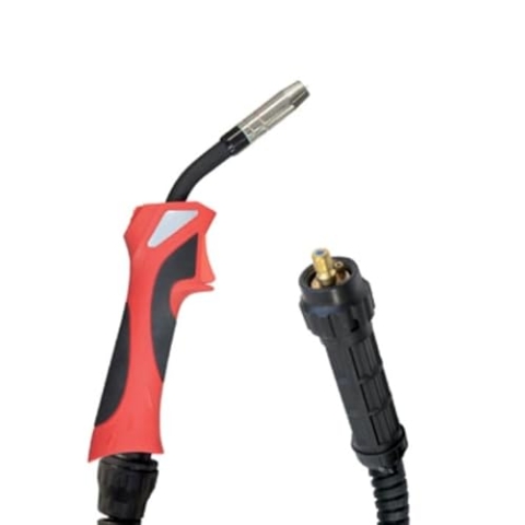 Taschenlampe MIG 250 A – Luft – 3 m – Stahl (Ø 1,0 mm M6) – Rot