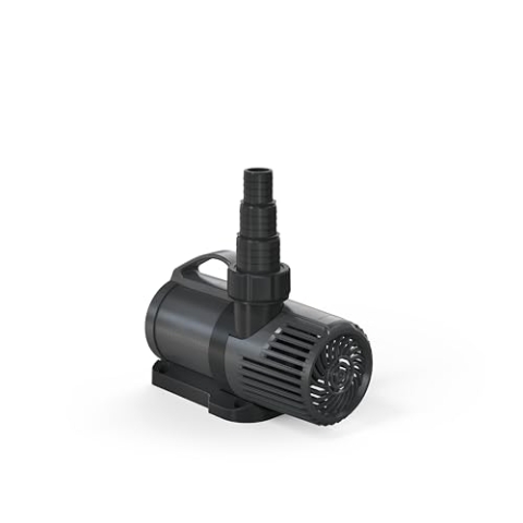 Pontec 95663 PondoMax Eco 10000 Control - Filterpumpe, Bachlaufpumpe, integrierter Controller, variable Förderleistung, über und unter Wasser aufstellbar