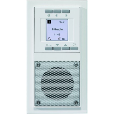 Honeywell Home Peha Unterputz-Radio im Aura-Design, weiß, D 20.485.02