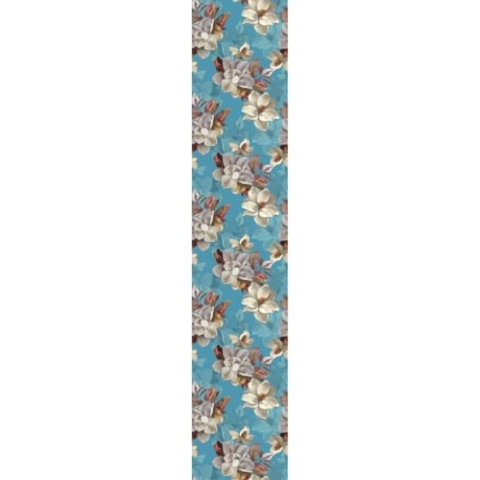 Ambiance Sticker Vliestapete, vorgeklebt, Rolle Wallpaper, Blumen, Magnolie, dekorativ, 1 Rolle mit 300 x 60 cm (H x B)