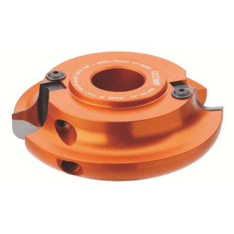CMT Orange Toos 694.007.50 - Hartmetall-Multiprofilmesserkopf R10 D=136X34.8X50
