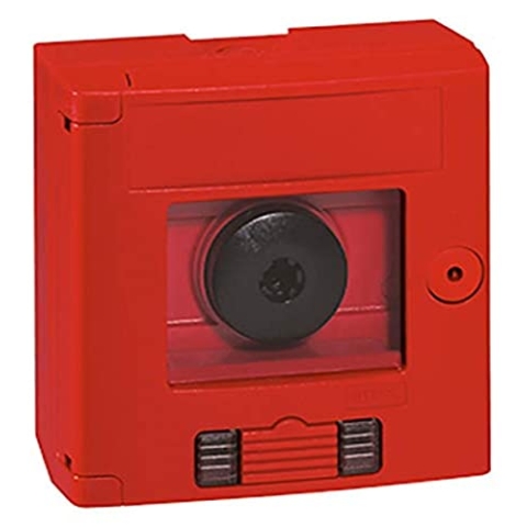 LEGRAND, Sicherheitskasten (rot) IP 44 - IK 07 mit Taster und LED-Leuchtmelder , 038024