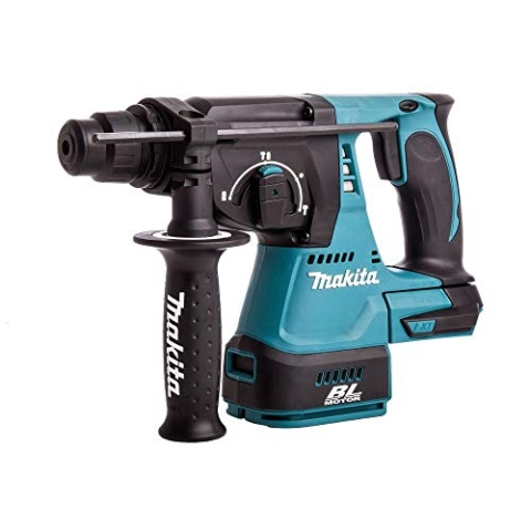 Makita Dhr242Rtj Martillo Ligero 24Mm Bl 18V Akku-Bohrschrauber, 12 V