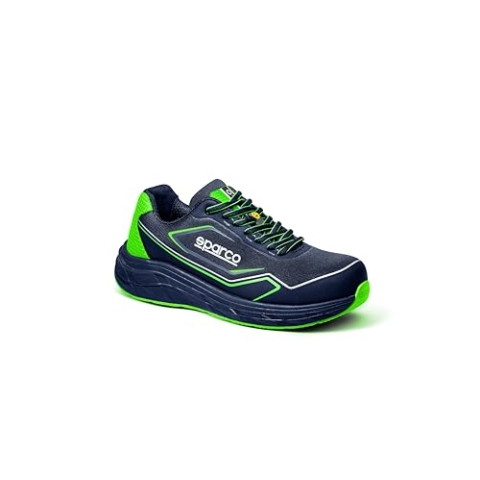 Sparco - Teamwork Willen ESD S1PS SR FO HRO - Herren Sicherheitsschuhe - Running Style Bequem und atmungsaktiv - Indoor/Outdoor - EU 45