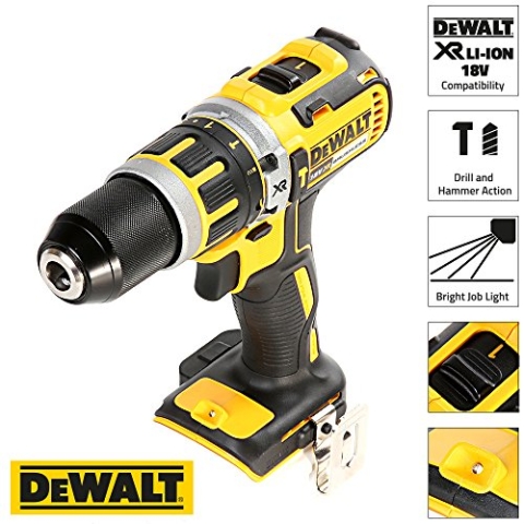DeWalt DCD 795 M1 - 18 V Akku Schlagbohrschrauber mit 1x 4 Ah Akku, Ladegerät im TSTAK Koffer