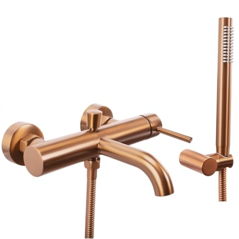 Rea B1115, Badewannenarmatur LUNGO, Brushed copper