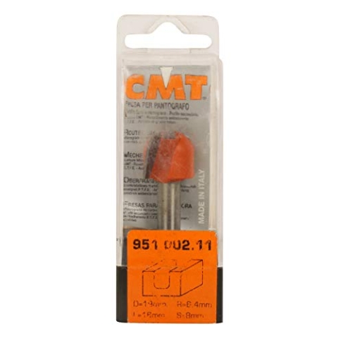 CMT Orange Toos 751.002.11B - Tassen und Teller Fräser HW D=19X16 S=6