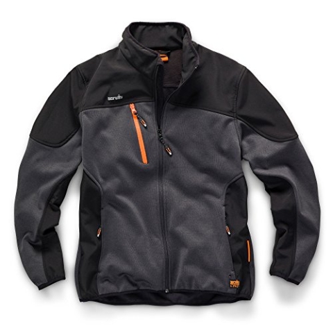 Scruffs Softshell-Funktionsjacke „Trade Tech“, anthrazit L (T54189)