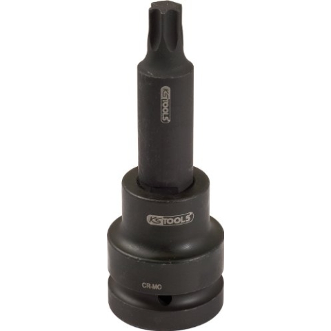 KS Tools 450.0443 3/4" Kraft-Bit-Stecknuss TX, lang, T80