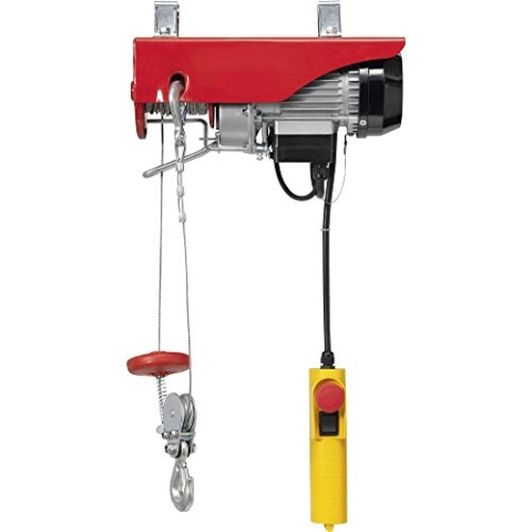 TOOLCRAFT 1550315 Elektrischer Seilhebezug Tragfähigkeit (mit Umlenkrolle) 250 kg Tragfähigkeit (ohne Umlenkrolle) 125