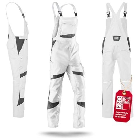 KÜBLER Workwear ACTIVIQ Latzhose | Arbeitslatzhose Herren | Latzhose Herren Arbeitshose | Arbeitskleidung Herren | Arbeitslatzhosen Männer | Arbeitskleidung für Handwerk & Industrie | PSA2 | OEKO-TEX