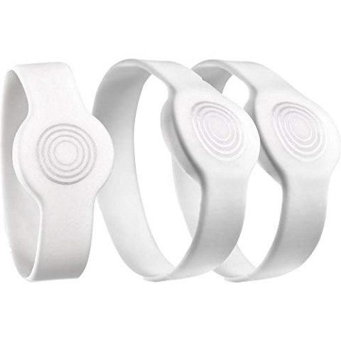 Somfy 2401404 -Erwachsenenarmband (3 St.) für Chipleser Smartes Türschloss, weiß