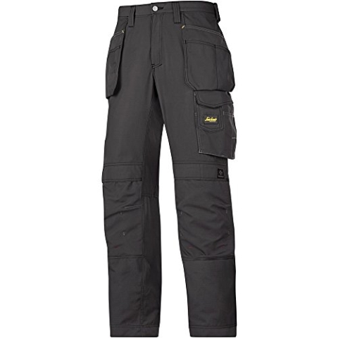 Snickers Arbeitshose mit Holstertaschen Rip-Stop, 1 Stück, Größe 116, schwarz, 32130404116