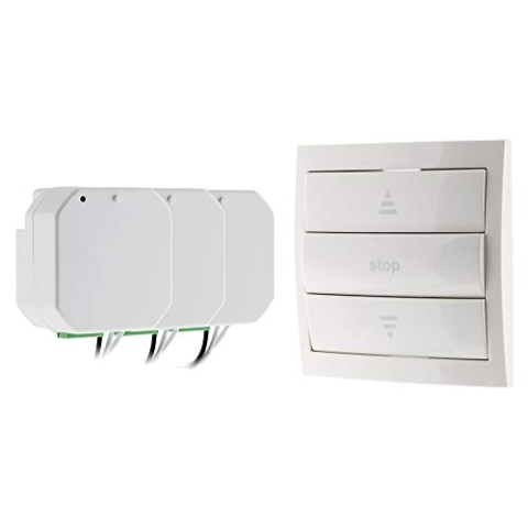 Otio - Set Rollläden mit Fernbedienung (1 Fernbedienung + 3 Module) – Otio