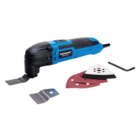 Silverline 430787 DIY 300 W Multitool 300 W UK, Mehrfarbig, 1 Stück