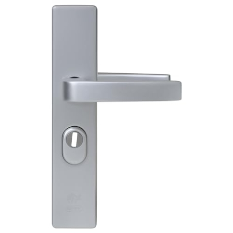 Nemef 9341720590 sicher.beschlag 3417-II 55mm Türschloss, Gray