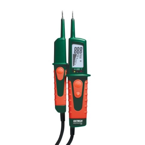 Extech Multifunktionaler Spannungsprüfer mit LCD-Display, 1 Stück, VT30