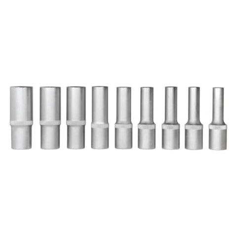 SW-Stahl 05680L E-Profil Einsätze 9-tlg. lang, 1/2 Zoll auf Klemmschiene