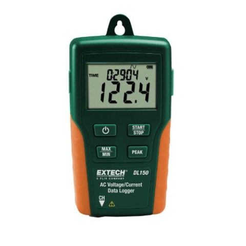 Extech TRMS Wechselspannung/Wechselstrom-Datenlogger, 110 V, 1 Stück, DL150