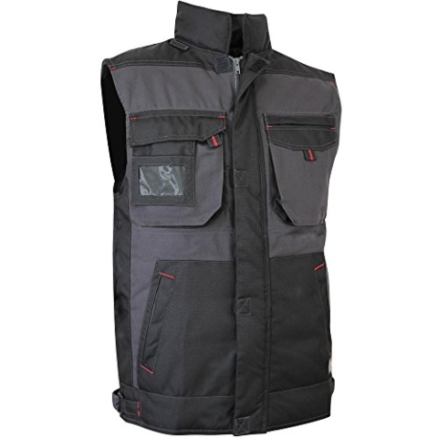 LMA Workwear 2058 SABLE Zweifarbig Thermoweste, Größe S, Nachtgrau/Schwarz