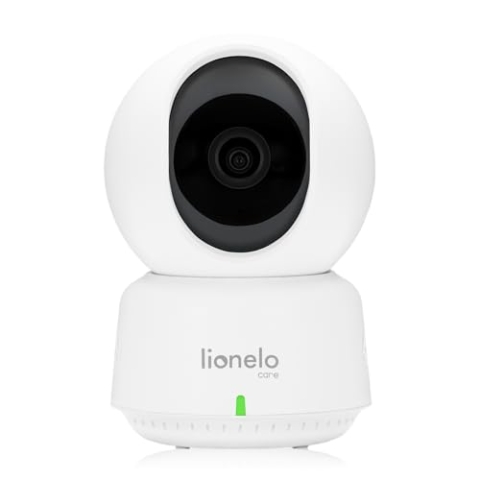 Lionelo Babyline 9.1 Elektronisches Babyphone mit drehbarer 360° Full HD Kamera 5" Bildschirm 50 m / 300 m Reichweite Zwei-Wege-Kommunikation, 8 h Akku, VOX-Funktion Kopplung von bis zu 4 Kameras