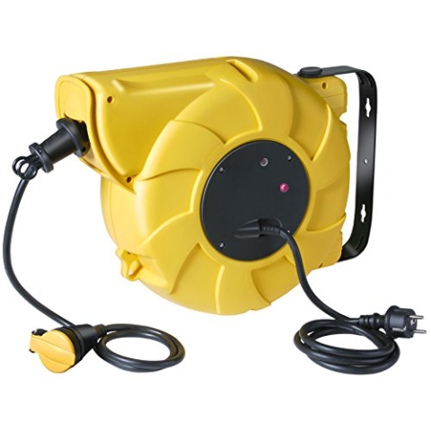 Brennenstuhl 1241221 Box Electric Kabeltrommel Elektrische Automatische ABE IP44 12 + 1,5 m H07RN 3 G2,5
