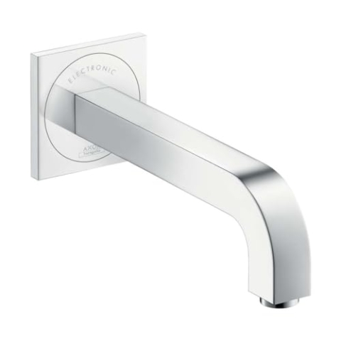 AXOR Wasserhahn Citterio Elektronik-Waschtischarmatur Unterputz (Armatur mit Auslauf Höhe 220mm, Wandmontage) Chrom