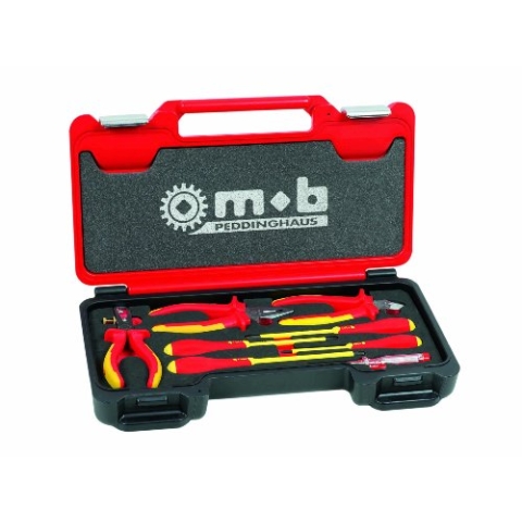 Peddinghaus Handwerkzeuge Vertriebs Fusion Box Medium VDE Zangen / Schraubendreher 8-teilig, 9436008001