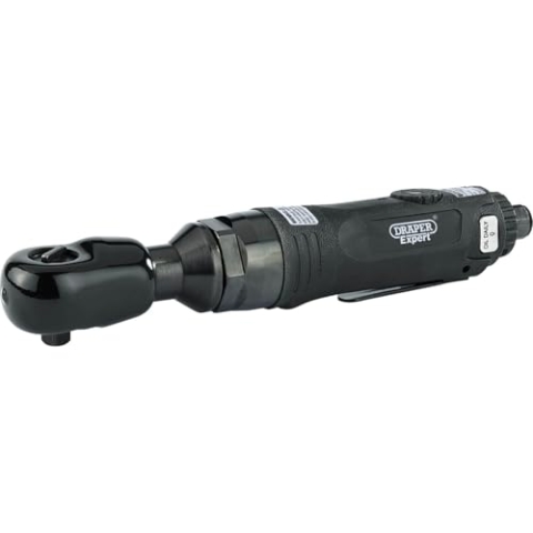 Draper 47568 Umschaltratsche mit Weichem Griff, 9,5 mm Vierkantantrieb