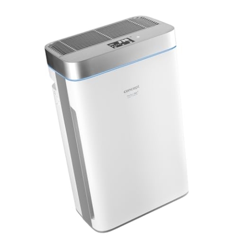 Concept Perfect Air Smart CA3000 Luftbefeuchter Luftreiniger Raumluftreiniger 488 m3 / h 7-Stufen-Filtration 5xFilter Ionisator UV-Lampe 99.9% Mobile App