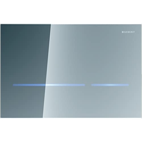 Geberit sigma80 116,092. SM. 1-poussoir ohne Kontakt für Sigma 8 cm Spiegel Glas