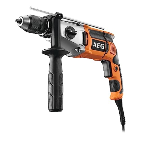 Perceuse a percussion - AEG - SB2E1100RV - 1100 W - 60 Nm - Bois - 24 mm