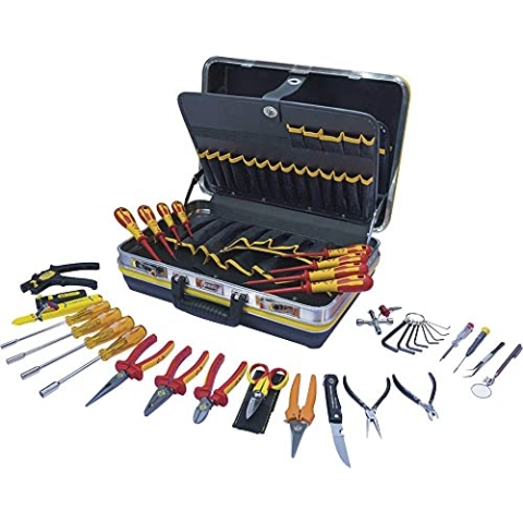 C.K Werkzeugkoffer für Techniker/Elektroniker, 30-teilig, 1 Stück, T1642