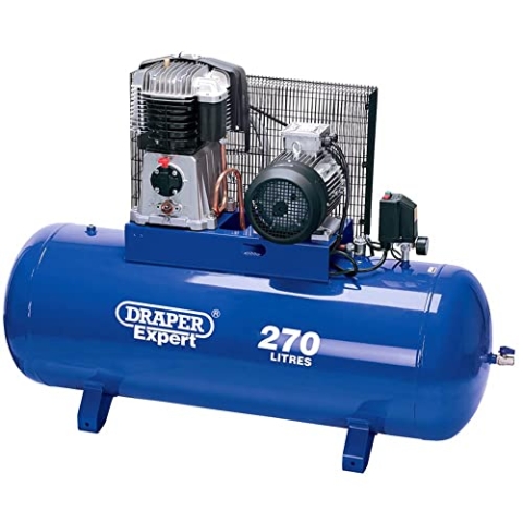 Draper 5638 Expert Luftkompressor 270L, 415 V, 7,5 PS (5,5 kW)