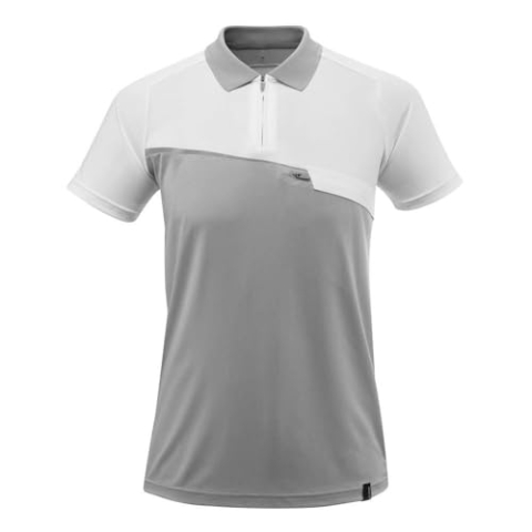 Mascot 17283-945-0806-L Polo-Shirt "Advanced" Größe in Weiß meliert, L