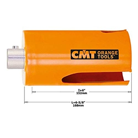 CMT ORANGE TOOLS 553-076 - LOCHSÄGE SCHNITTTIEFE FÜR HOLZ/KUNSTSTOFF HW Z3 H=152 D=76 RX