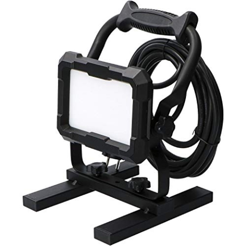 SHADA LED Baustrahler mit Gestell 30 Watt 2400 Lumen
