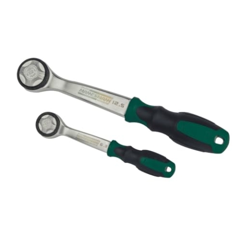Brüder Mannesmann Umschaltknarre, 1/2" Zoll, feinverzahnt, mit 168 Zähnen | M98472