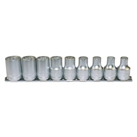 Teng - M1210 Sockel Clip Rail TX-E 9 Stück 1/2in Drive - TENM1210