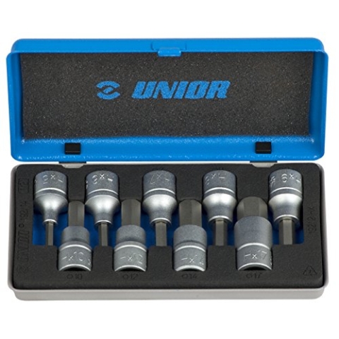 Unior Schraubendrehereinsatz, Set in Metallkassette, 1/2 Zoll, 1 Stück, 192/14