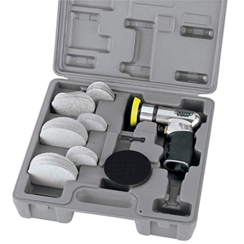 Draper 47617 Expert 50/75Mm Compact Dual Action Soft Grip Air Sander Kit