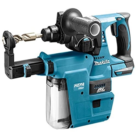 Makita dhr242zjv 4700ppm Li-Ion 3300 g-Bohrhammer – Hammer drehbar (Li-Ion, 18 V, 3,3 kg, 460 mm, 90 mm, 294 mm)