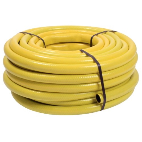 as - Schwabe 12730 50 m Sunflex -Wasserschlauch, glatt abgeschnitten, 1/2 Zoll, gelb, 50m Gewerbeschlauch