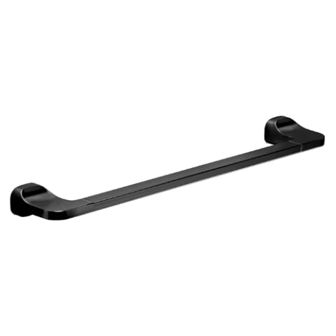 Gedy Stelvio Handtuchstange, 45 cm, Mattschwarz